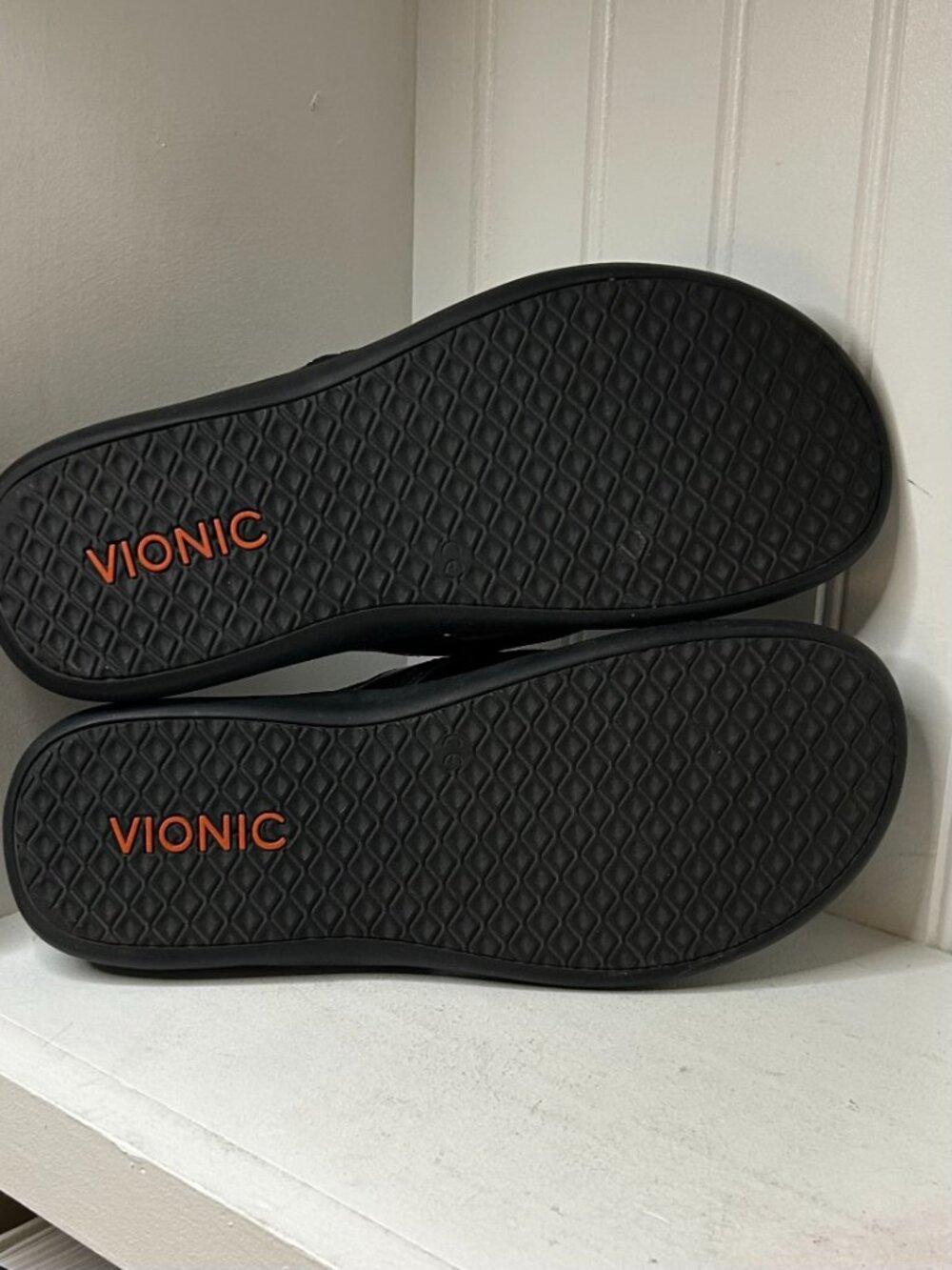Women’s Vionic Tide II Toe Post Thong Sandals Black Size 9 - Picture 6 of 7